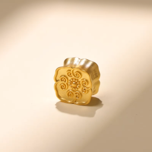 Chow Sang Sang 周生生 999 Gold Chinese Gifting Collection Four Harmonies Gold Ingot for Women & Men 960849 Price-by-Weight 10g Gold