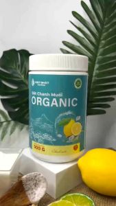 Bôt chanh muối organic  bù khoáng- điện giải Việt nhật nutrition 500gr
