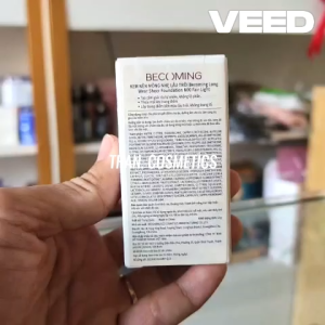 Kem Nền Becoming Kem Becoming Mỏng Nhẹ Bền Màu Lâu Trôi Che Phủ Cao Dành Cho Da Sáng Da Tự Nhiên 12g - TRAN Cosmetics