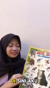 Poster Dinding Edukasi Anak Belajar Mengenal Animals