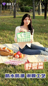 【SG Inventory】(200x200cm) moisture-proof and waterproof picnic mat thickened picnic cloth outdoor supplies portable picnic tent mat camping mat