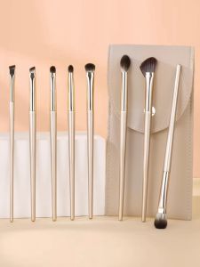 Bộ Chải Trang Điểm Mắt Nhỏ Gọn Chải Kẻ Mắt Chổi Thổi Phun Sương Chổi Làm Đẹp Bộ Dụng Cụ Trang Điểm Chổi Kẻ Mắt