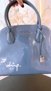 Michael Kors Studio Mercer Dome Messenger (Dark Blue)