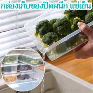 การเก็บรักษาอาหาร กล่องเก็บของปิดผนึกพลาสติก กล่องเก็บผลไม้แช่เย็น กล่องปิดผนึกสี่เหลี่ยม ผู้จัดอาหาร