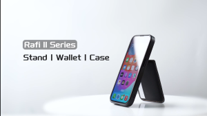iPhone 17e 16 16e 15 14 Pro Max Plus - Dux Ducis Rafi Series 3 in 1 Premium Leather Wallet Case Full Coverage Casing Stand Anti Slip Grip Non Shock Resistant Impact Protection RFID Cheap Wireless Charging Card Holder Protective Lanyard Mobile Hand