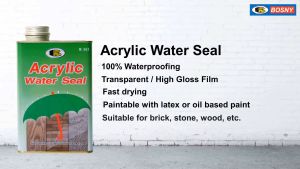 Chống thấm Acrylic Water Seal có màng film chống thấm gach đá bê tông tường Bosny B263 (0.95lit)