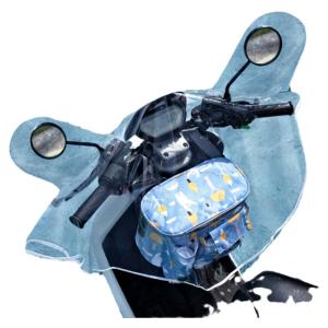 Zenneldeiy | Rainproof Windproof Motorcycle Head Control Cover