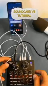 soundcard v8 v8s mixer audio usb external vivano sound card bluetooth