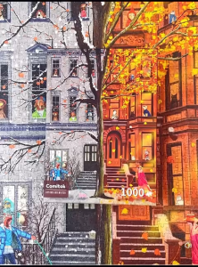 [ReadyStock][Birthday Gift] Comitok Jigsaw Puzzle 1000PCS (70X50CM) - Anti Reflective Velvet Touch