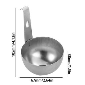 Poached Egg Maker Egg Poaching Pan Nonstick Large Egg Poachin Boiled Holder Egg Steamer Rack Egg Cooker Kitchen Tools
