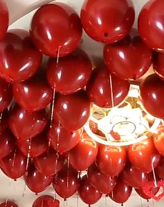 100cs/Set Balloon Heart Shape Hollow Sequin Balloons Pendant Wedding Valentiens Day Party Decoration