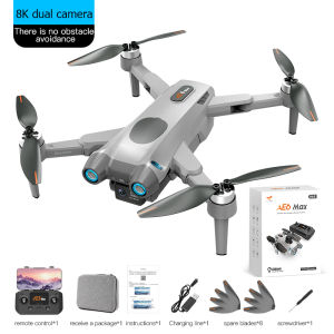 FPV Drone 8K Dual HD Camrea 5G Image Transmission 3000m Drone GPS Optical Flow Positioning Aerial Photography Quadcopter RC Toys