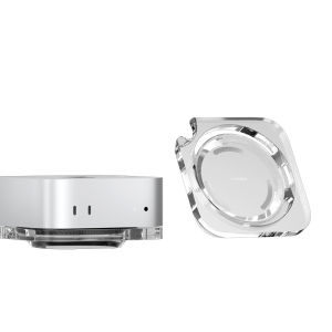 Hagibis | Đế Kệ Tản Nhiệt Acrylic Trong Suốt cho Mac mini