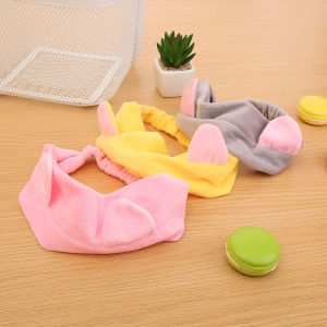 [FREESHIP] Băng Đô Tai Mèo Thun Chống Trượt Vải Bông Poly Thun Dễ Giặt Lâu Phai Màu