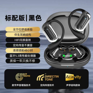 Original Wireless Bluetooth Earphones for Iqooneo10 pro Touch Control Mobile Phone Exclusive Hanging Ear Style Noise Reduction Bass