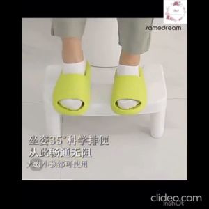 🇲🇾 Strong Toilet Stool Foot Stool Small Bench Non-slip Thick Plastic Stool Bathroom Bangku 马桶凳脚踏凳小板凳踩脚凳防滑加厚塑料凳子浴室厕所小凳子