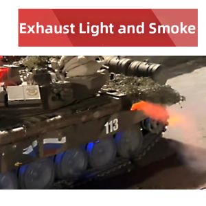 Tank Upgrade Accessory Red Eye Searchlight Camera 360°