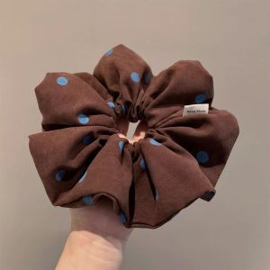 Large Polka Dot Hair Ties Womens Stylish Hair Bands Hair Bands for Party Commuting Traveling Festival Daily Use Hair Ornaments