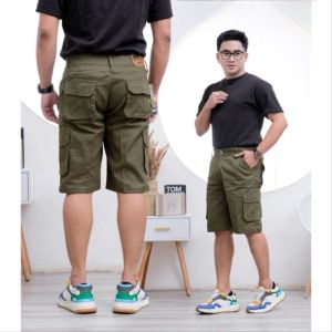 Celana Cargo Pendek Pria Yang Lagi Hits / Celana Outdoor Pria /Celana Cargo Pendek Casual Kekinian