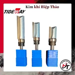 Mũi phay gỗ thẳng có bi ngược soi lấy nền bi dưới Tideway MSTBD-TW