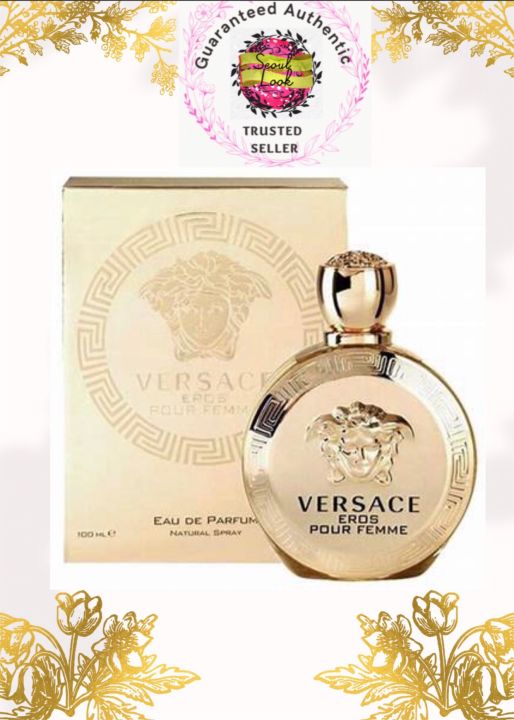 Versace Eros Edp Packaging Versace Eros Pour Femme EDP For Her 100