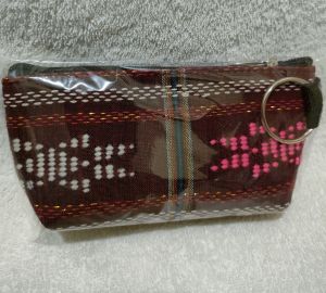 dompet mini bahan ulos batak