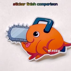 moonchiine | Chainsaw Man Waterproof Stickers / Journal Stickers / Sticker Bomb