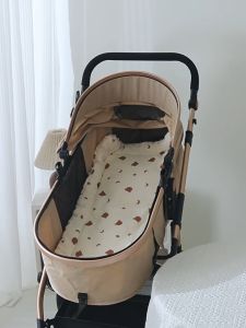 Baby Stroller Mat Cushion Cotton Beanie Velvet Machine Washable