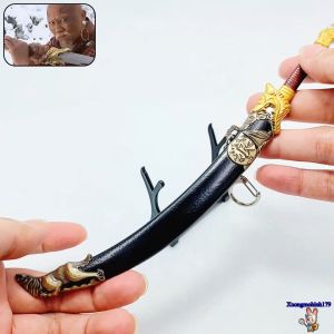 Mô hình sưu tầm Liên Thành Quyết 1989 Huyết Đao lão tổ Huyết đao full hợp kim 22cm