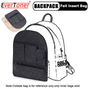 EverToner For Backpack Felt Organizer Insert Bag Makeup Bag Organizer Board Travel Backpack School Bags Inner Bag