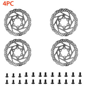 For KUGOO KIRIN KuKirin G2 Master/G3/G4 Electric Scooter 1/2/4/6PC 140MM Brake Disc Stainless Steels Brake Disc Roter Parts