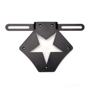 Motorcycle Side Bags Bracket Universal 12cm-22cm Adjustable Metal Saddlebag Support Mount for Honda Rebel 500 for Yamaha for BMW
