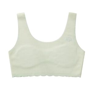 MiiOW | Ice Silk Seamless Thin Backless Bra For Girls Underwear Development Stage One Anti-Bulge Cat Girl Summer Breathable Bras