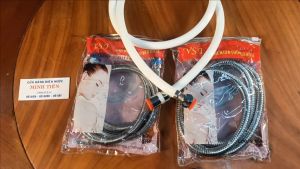 Dây sen tắm INOX 150cm với ti đồng dây xịt INOX 120cm với ti đồng Dây sen tắm nhựa trắng 150cm với ti đồng dây xịt nhựa trắng 120cm với ti đồng