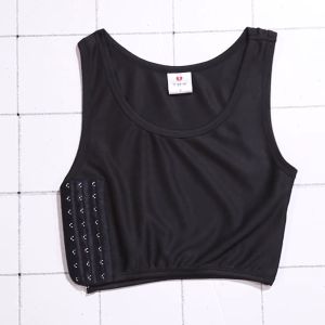 Supfine สาวด้านตะขอหน้าอกเครื่องผูกชุดชั้นในป้องกันการหย่อนคล้อยปรับรัดตัวหน้าอกแผ่นบางระ