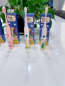 Kids Sonic Electric Toothbrush 2‑15 Years Old Rechargeable Ultra Soft Bristle Cute Design Toothbrush for Toddler Boys & Girls