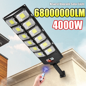 2025 680000LM Outdoor Solar Lights Motion Sensor Solar LED Waterproof Security Wall Lighting Garden Wall Courtyard Path Lighting