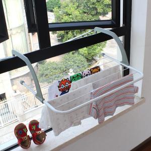 Foldable Multipurpose Towel and Clothes Hanging Rack