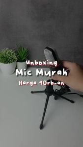 COD TaffSTUDIO Mikrofon Kondenser Studio dengan Stand Untuk komputer Hp Youtube Podscasting - SF-666