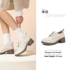 CAMEL | Spring Increase Heel Easy Slip-On Shoes for Women