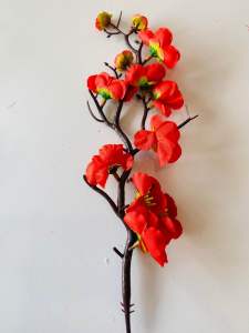 Cây hoa đào lụa trang trí Tết