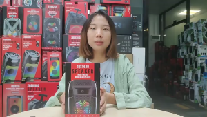 Portable USB Bluetooth KTV Speaker Super Bass Audio Home Party Karaoke Wireless Player With FM/TF/Microphone Slot