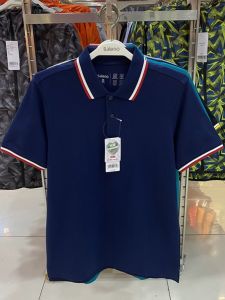 Bannelu Mens Summer Antibacterial Contrast Color Lapel Short Sleeve Polo Shirt Men Business Casual T-Shirt Trendy T Shirt