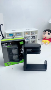 PC Gaming Headphone Stand Headset Hook Holder Hanger Mount With Adjustable 360° Rotating Arm Clamp Desk Mount Universal Bag