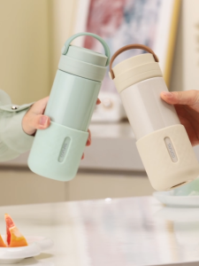 Bình giữ nhiệt có lưới lọc trà TAFUCO Tea Mate Tumbler 380ml Inox 316 giữ nhiệt 12 - 24 tiếng