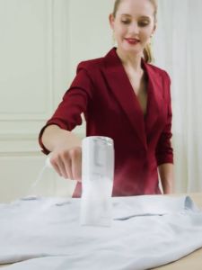 【1 Year warranty】DQRGO Handheld Steam iron mini Electri Fast Heating Home Travel Portable 2-IN-1 steaming intelligent technology Malaysia 3 plug