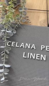 DOZN Celana Pendek Pria Bahan Linen 100% Katun