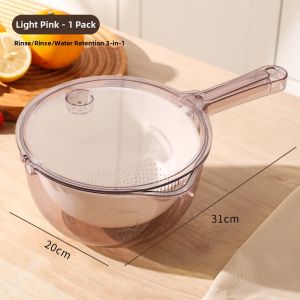 Drainage Vegetable Washing Basin Large