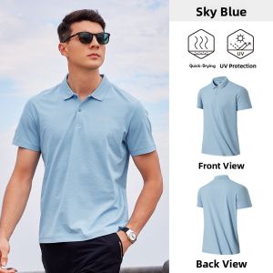 Jeep | Jeep Outdoor Sports T-Shirt Mens New Breathable Short Sleeve Quick Dry Womens Business Casual Official Polo Shirt Polyester Fiber