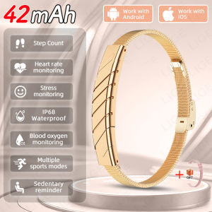 LIGE | New Sports Fitness Tracker Smart Band Bracelet Heart Rate Blood Oxygen Sleep Monitor Pedometer No Screen Smartwatch 2026 Women